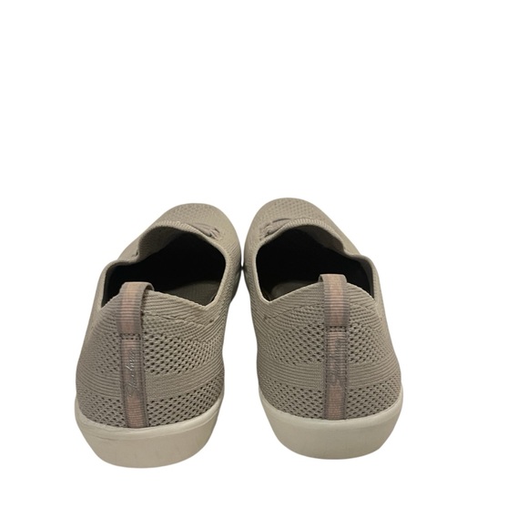 Skechers Newbury Street Every Angle Beige Knit Slip-On Sneakers Shoes - Picture 5 of 7